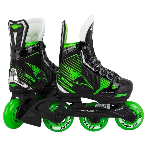 Mission Lil' Ripper Adjustable Youth Roller Hockey Skates