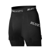 Blue Sports Compression Senior Jock Shorts w/ Velcro Tabs