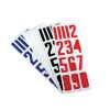 HELMET NUMBER STICKER PACK