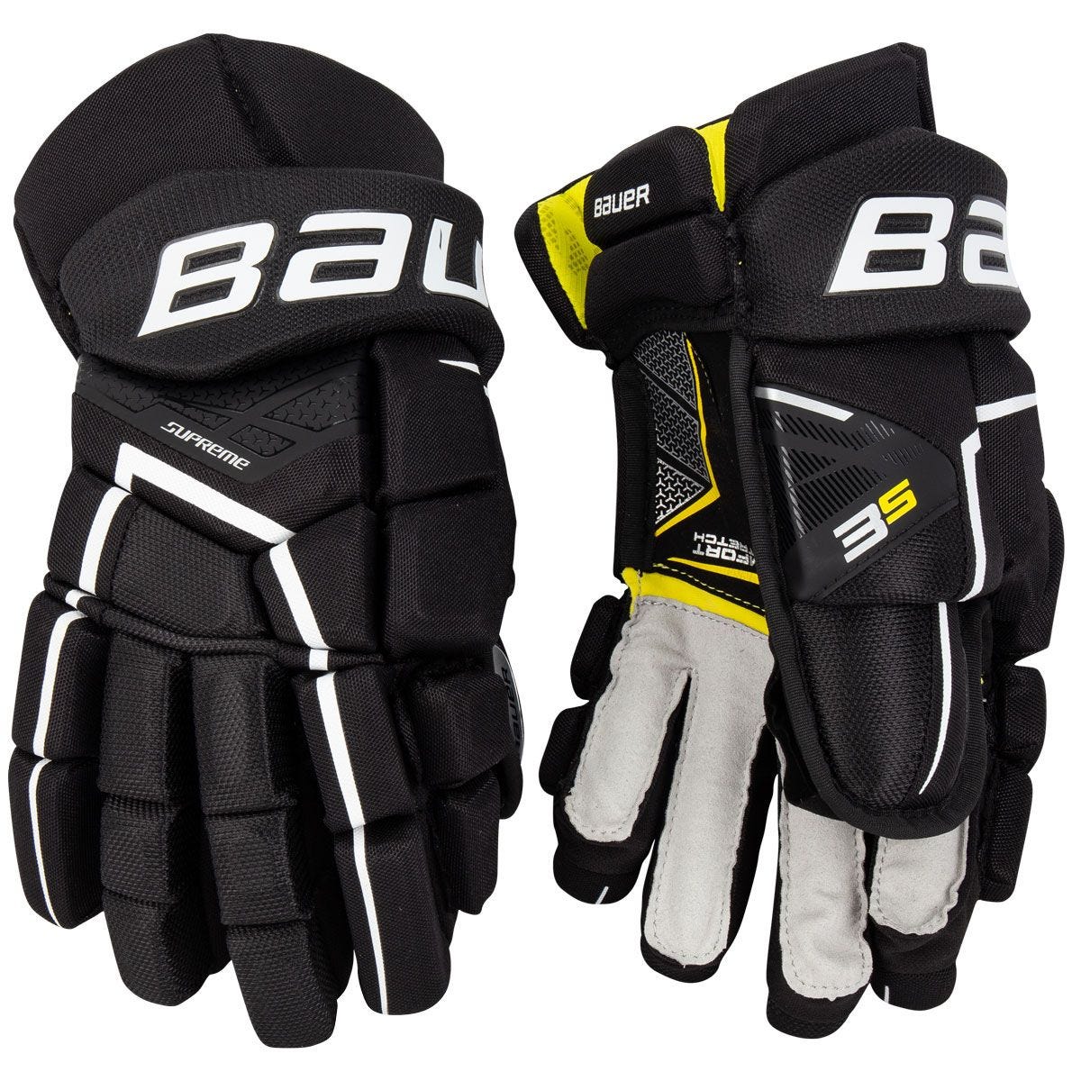 Bauer Supreme 3s Intermediate Hockey Gloves Next Level Pro Bauer Supreme 3s Intermediate Hockey