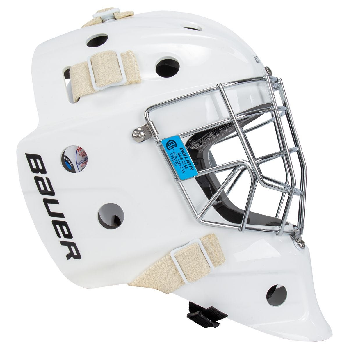 Bauer NME One Certified Straight Bar Goalie Mask - Ice Warehouse