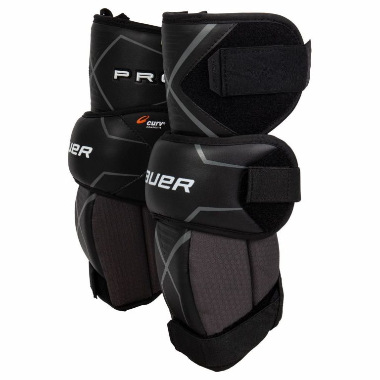 Bauer Pro Senior Goalie Knee Guards Next Level Pro Shop
