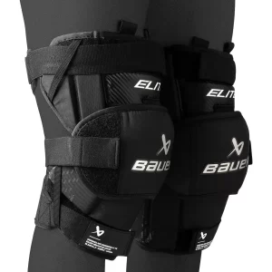 Alternative view of Bauer Elite Senior Goalie Knee Guards