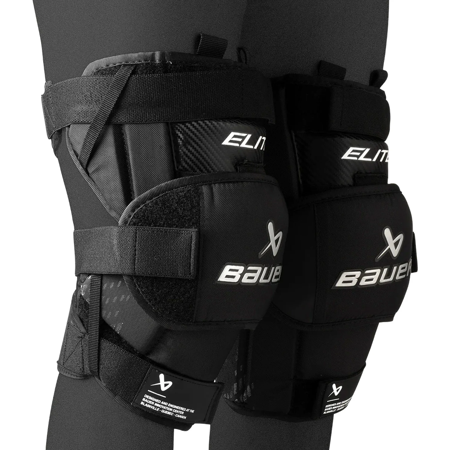 Bauer Elite Senior Goalie Knee Guards - Image 2