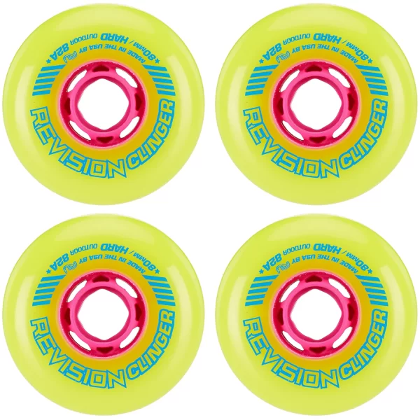 Revision Clinger Outdoor Roller Hockey Wheel 4 Pack