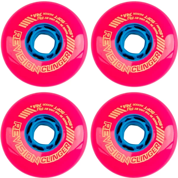 Revision Clinger Indoor Roller Hockey Wheels 4 Pack