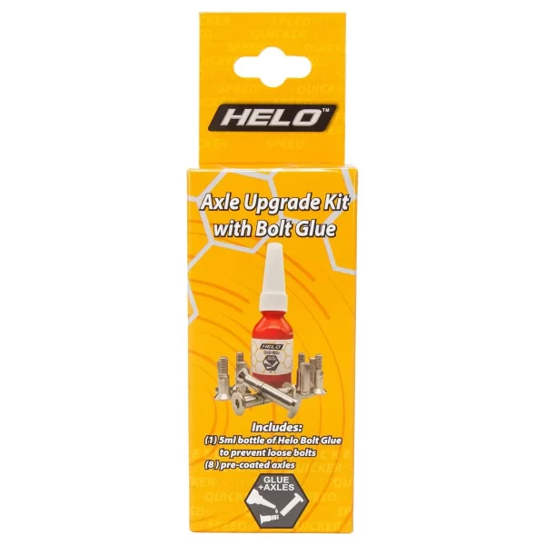 Helo Axle Upgrade Kit w/ Bolt Glue