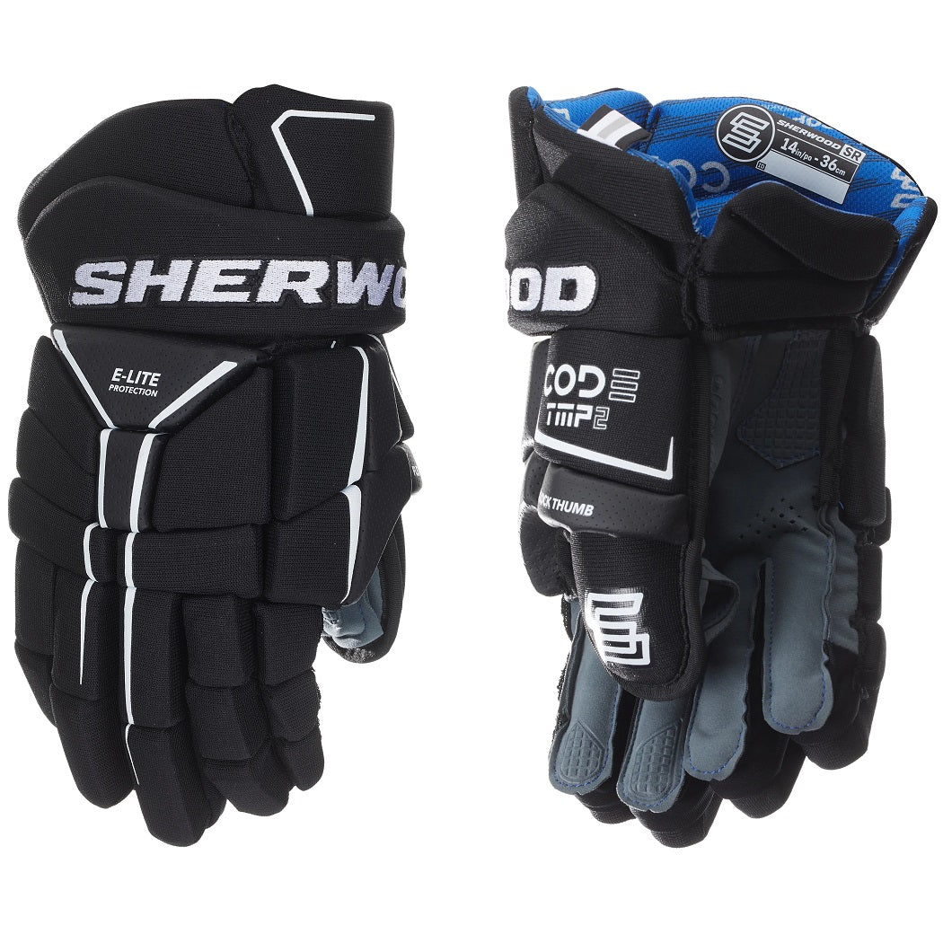Sherwood Code TMP 2 Senior Hockey Gloves Next Level Pro Shop