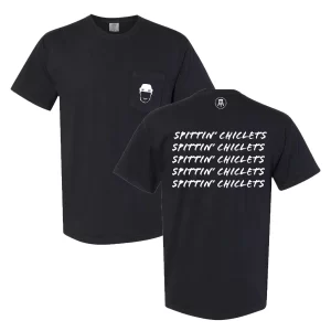 SPITTIN CHICLETS REPEAT SHORT SLEEVE POCKET TEE