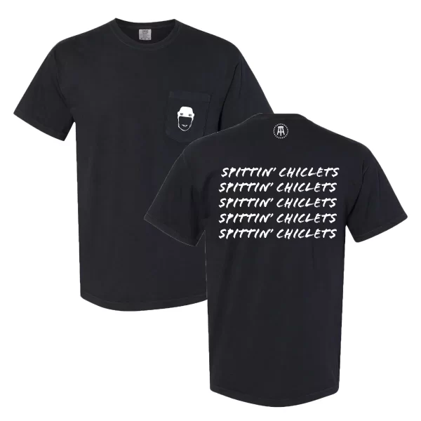SPITTIN CHICLETS REPEAT SHORT SLEEVE POCKET TEE