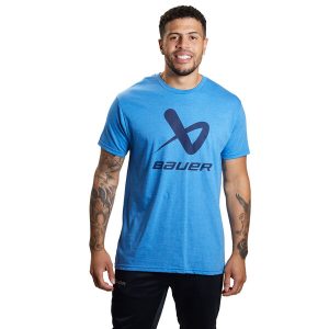 BAUER CORE LOCKUP SS CREW SR BLUE