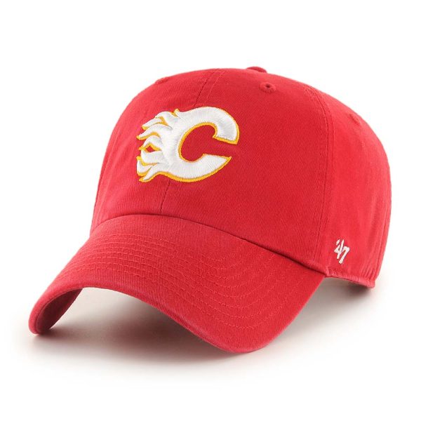 CALGARY FLAMES RED '47 CLEAN UP