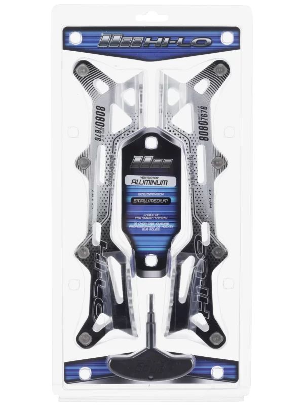 Mission Hi-Lo Silver Aluminum Chassis
