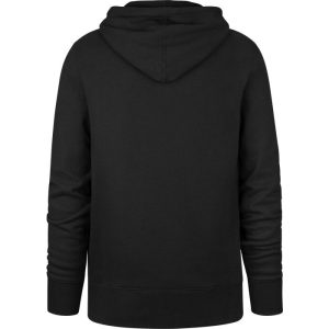 Alternative view of Chicago Blackhawks Men's Black Imprint '47 BURNSIDE HOODIE
