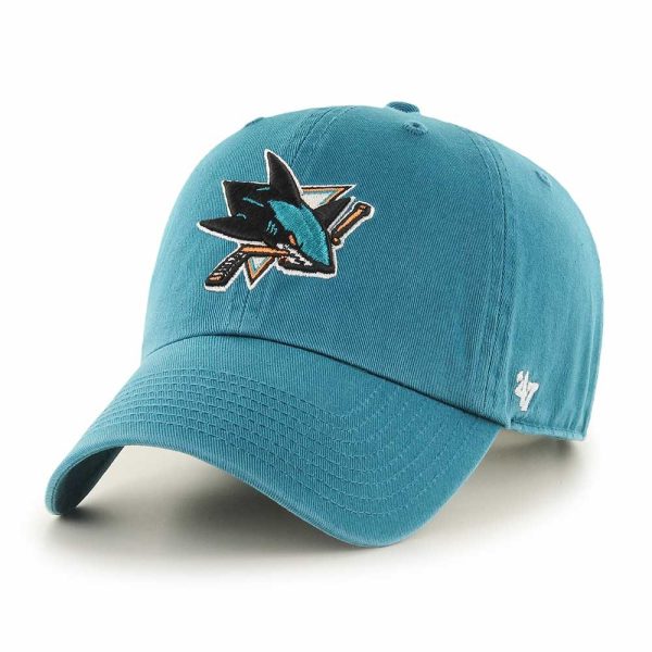 San Jose Sharks Dark Teal 47 CLEAN UP