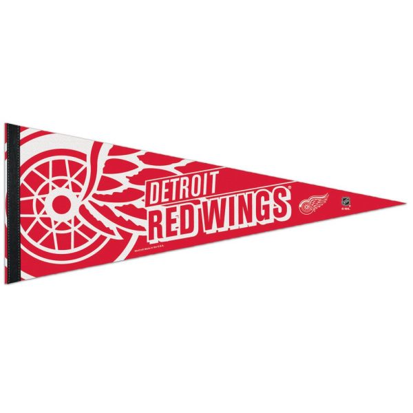 DETROIT RED WINGS PREMIUM PENNANT 12" X 30"