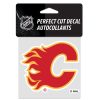 CALGARY FLAMES PERFECT CUT DECAL 4" X 4"