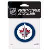 WINNIPEG JETS PERFECT CUT DECAL 4" X 4"