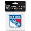 NEW YORK RANGERS PERFECT CUT DECAL 4" X 4"