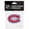 MONTREAL CANADIENS PERFECT CUT DECAL 4" X 4"
