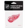 DETROIT RED WINGS PERFECT CUT DECAL 4" X 4"