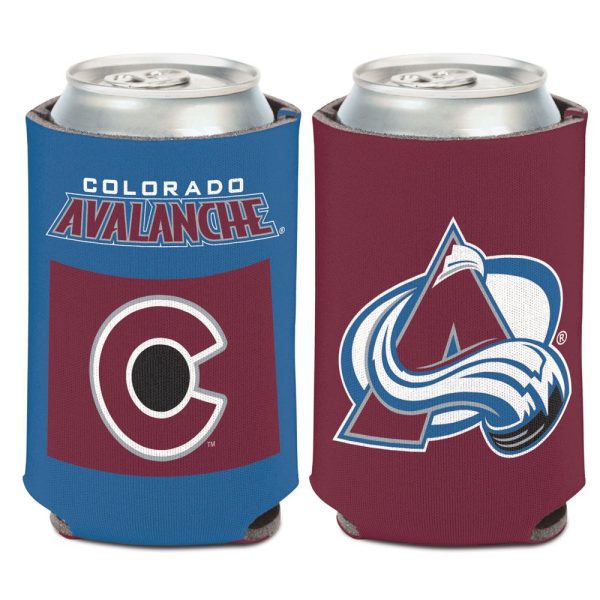 COLORADO AVALANCHE STATE CAN COOLER 12 OZ.