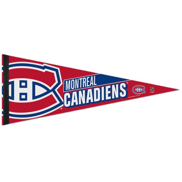 MONTREAL CANADIENS PREMIUM PENNANT 12" X 30"