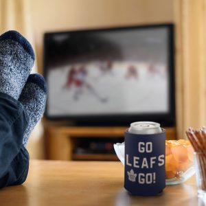 Alternative view of TORONTO MAPLE LEAFS SLOGAN CAN COOLER 12 OZ.