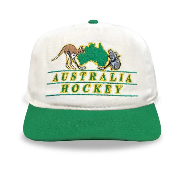 Australia Hockey Snapback: Cream