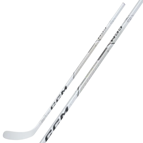 CCM Ribcor Trigger 9 Pro White Intermediate Hockey Stick