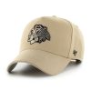 Chicago Blackhawks Khaki/Black 47 MVP DT SNAPBACK