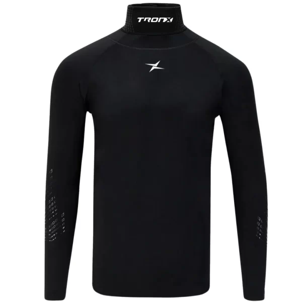TronX Compression Cut Resistant Senior Long Sleeve Shirt with Neck Guard