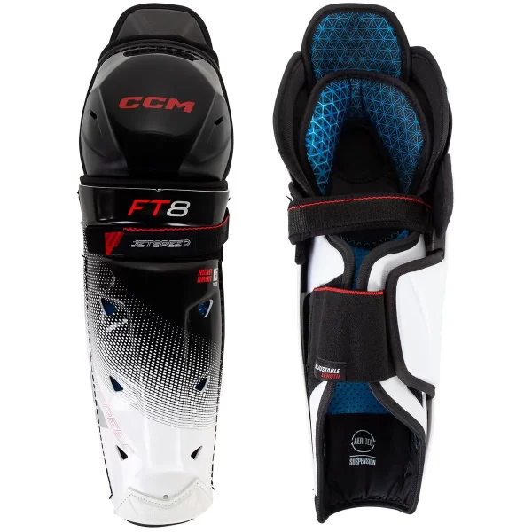 CCM Jetspeed FT8 Senior Shin Guards